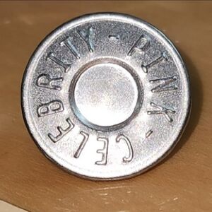 NEW Celebrity Pink Button